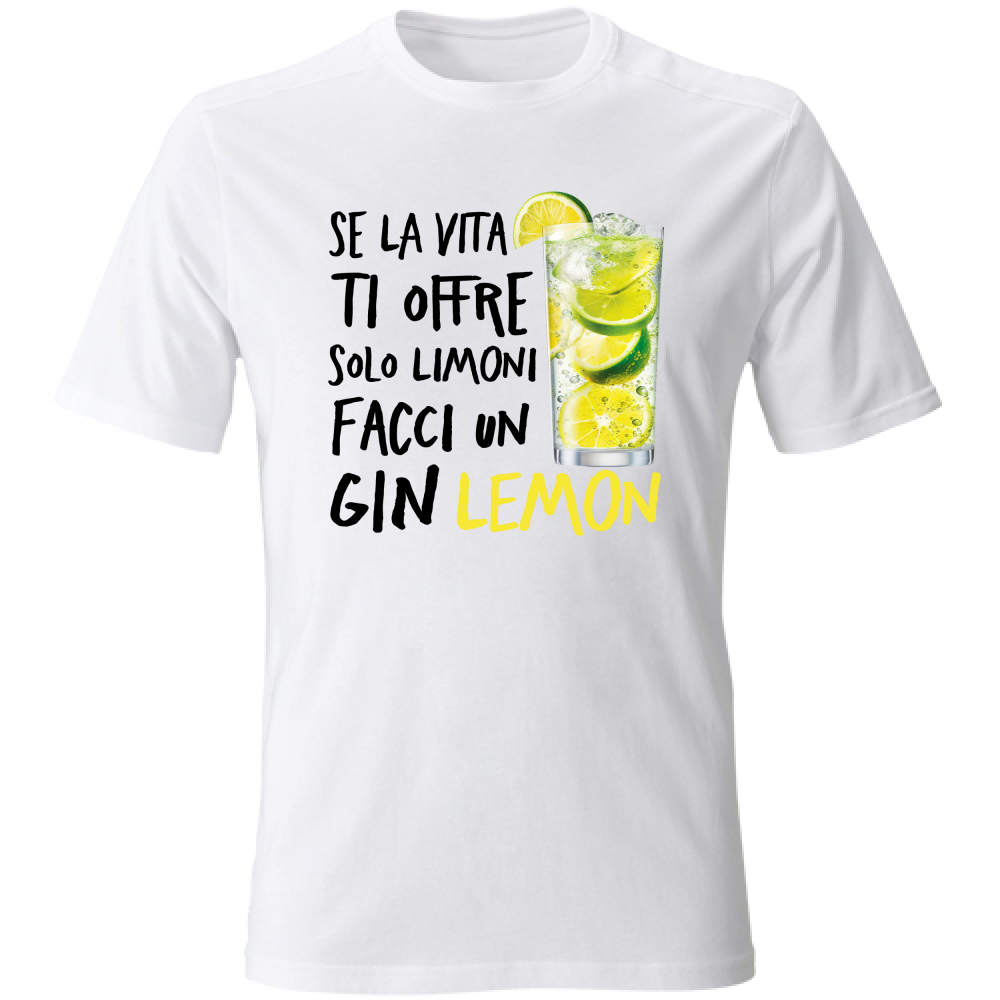 T-Shirt Unisex Limoni - Scritte Divertenti - Chiara