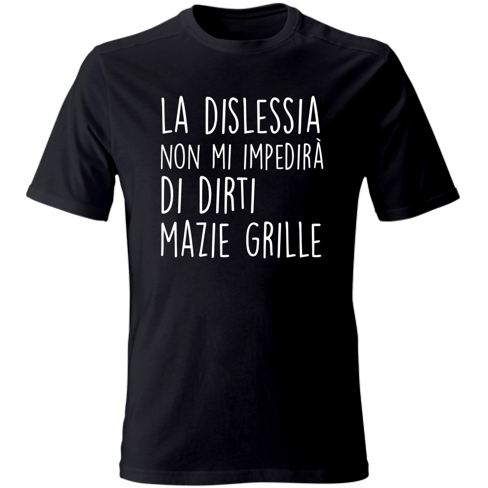 T-Shirt Unisex Mazie Grille - Scritte Divertenti