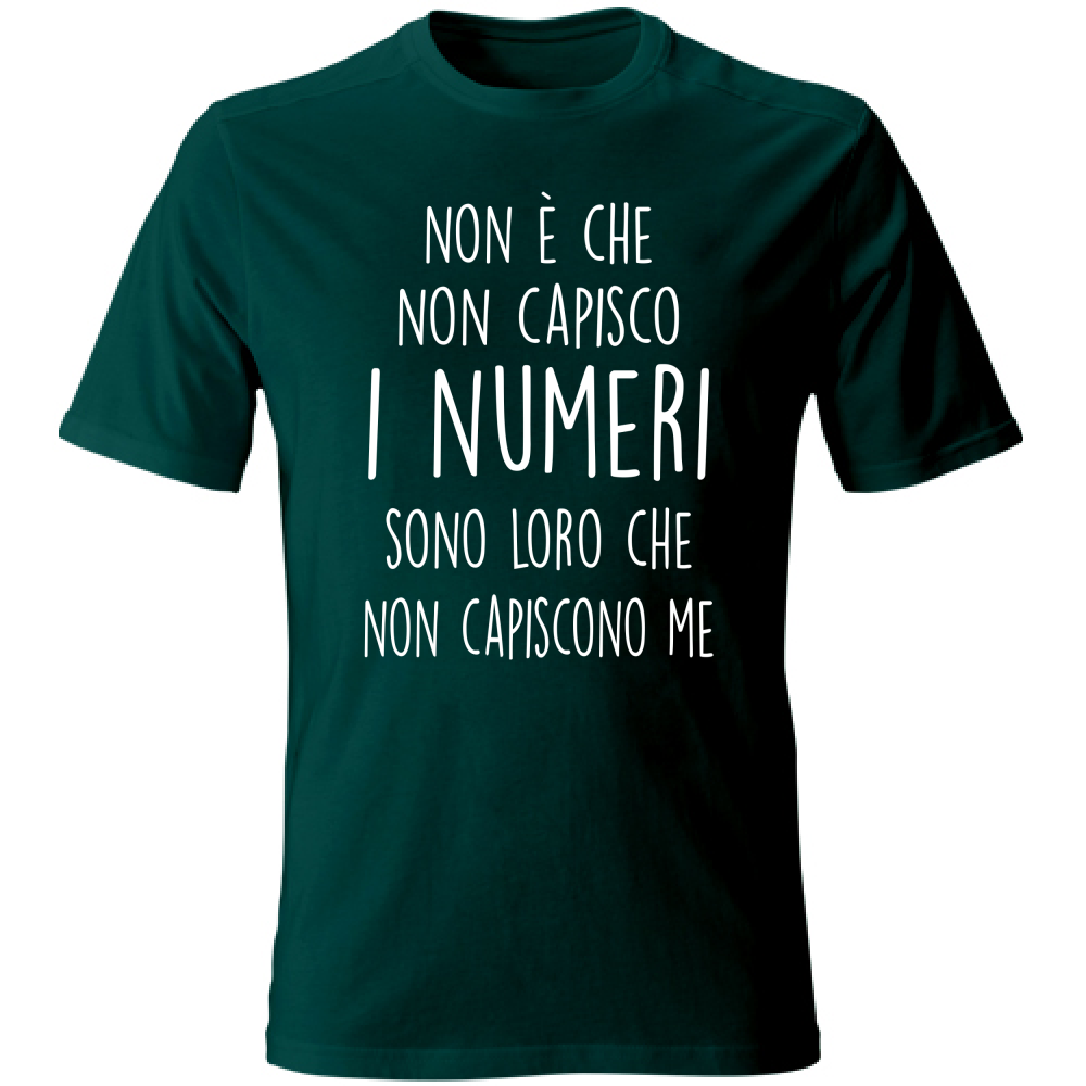 T-Shirt Unisex Non capiscono me - Scritte Divertenti