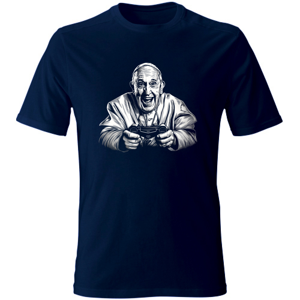 T-Shirt Unisex Large Papa Gamer