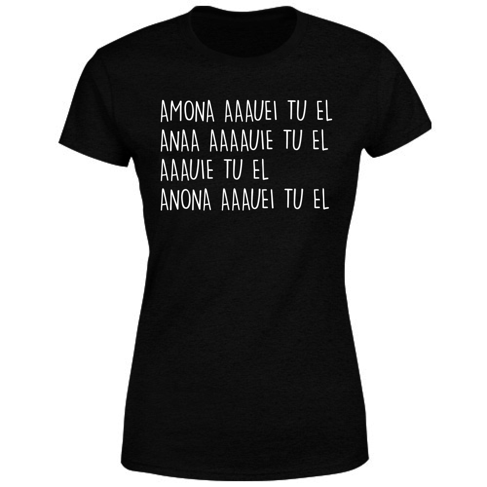 T-Shirt Donna Aaauei to el