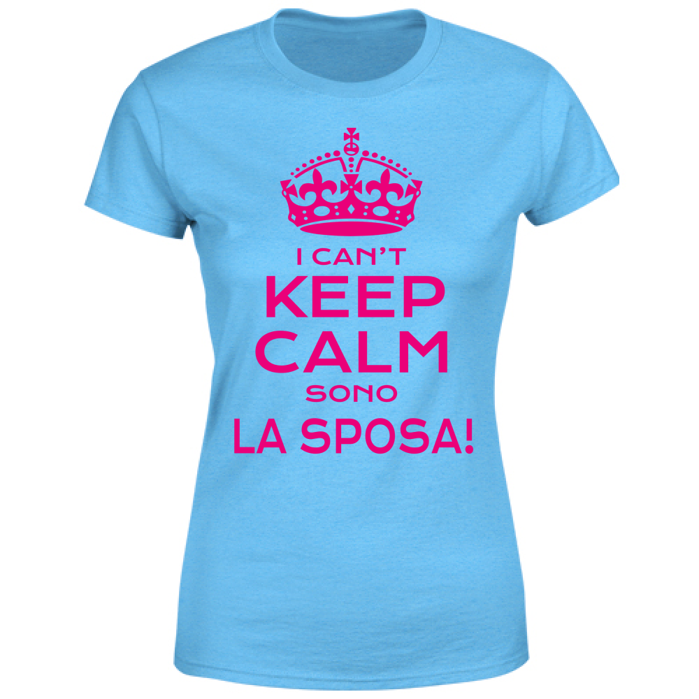 T-Shirt Donna Maglietta - Addio al Nubilato - Can't KC - chiara