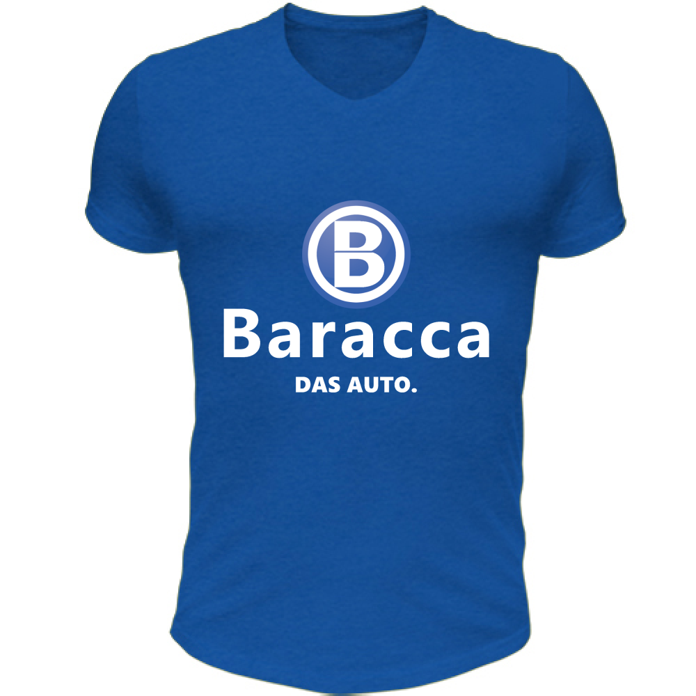 T-Shirt Unisex Scollo V Baracca Auto