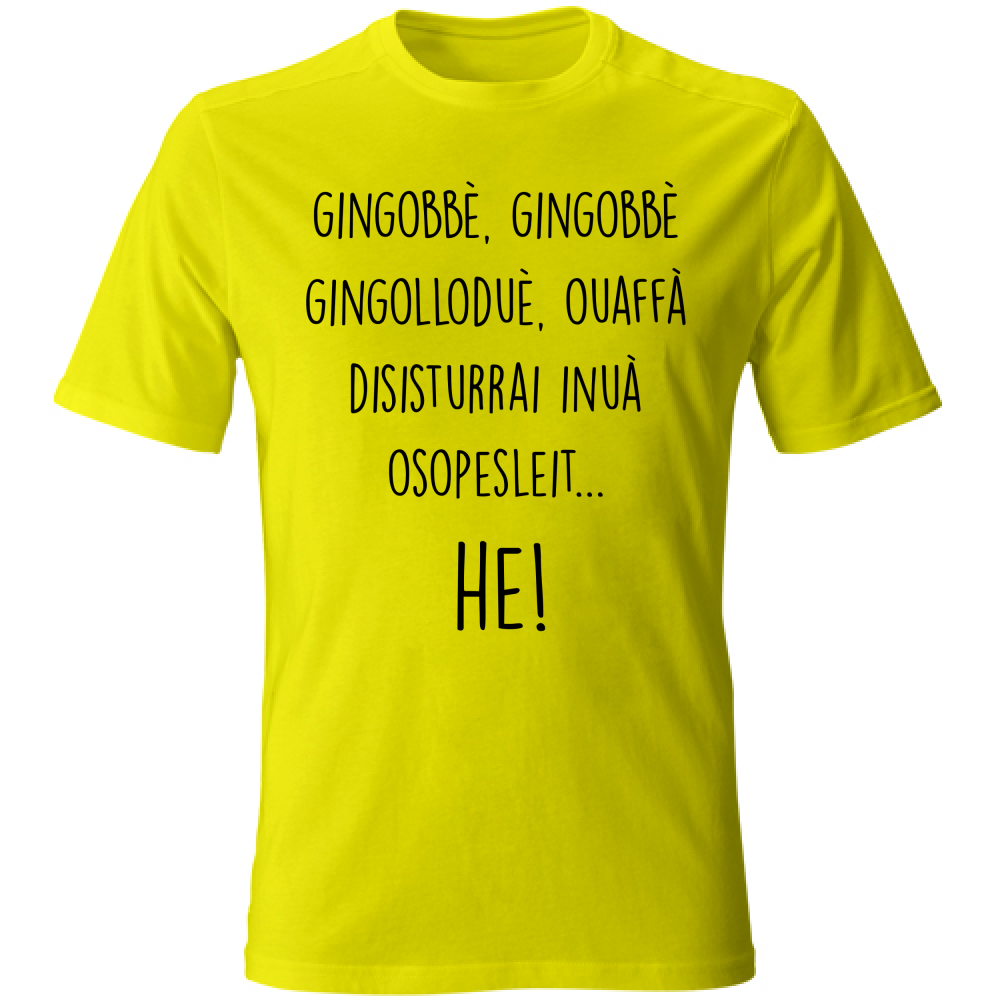 T-Shirt Unisex Gingobbè - Canzoni Storpiate - Chiara