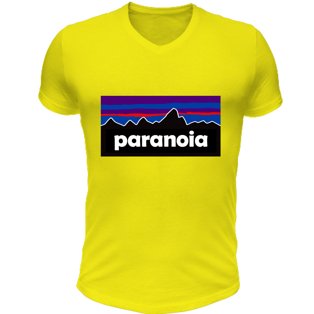 T-Shirt Unisex Scollo V Paranoia