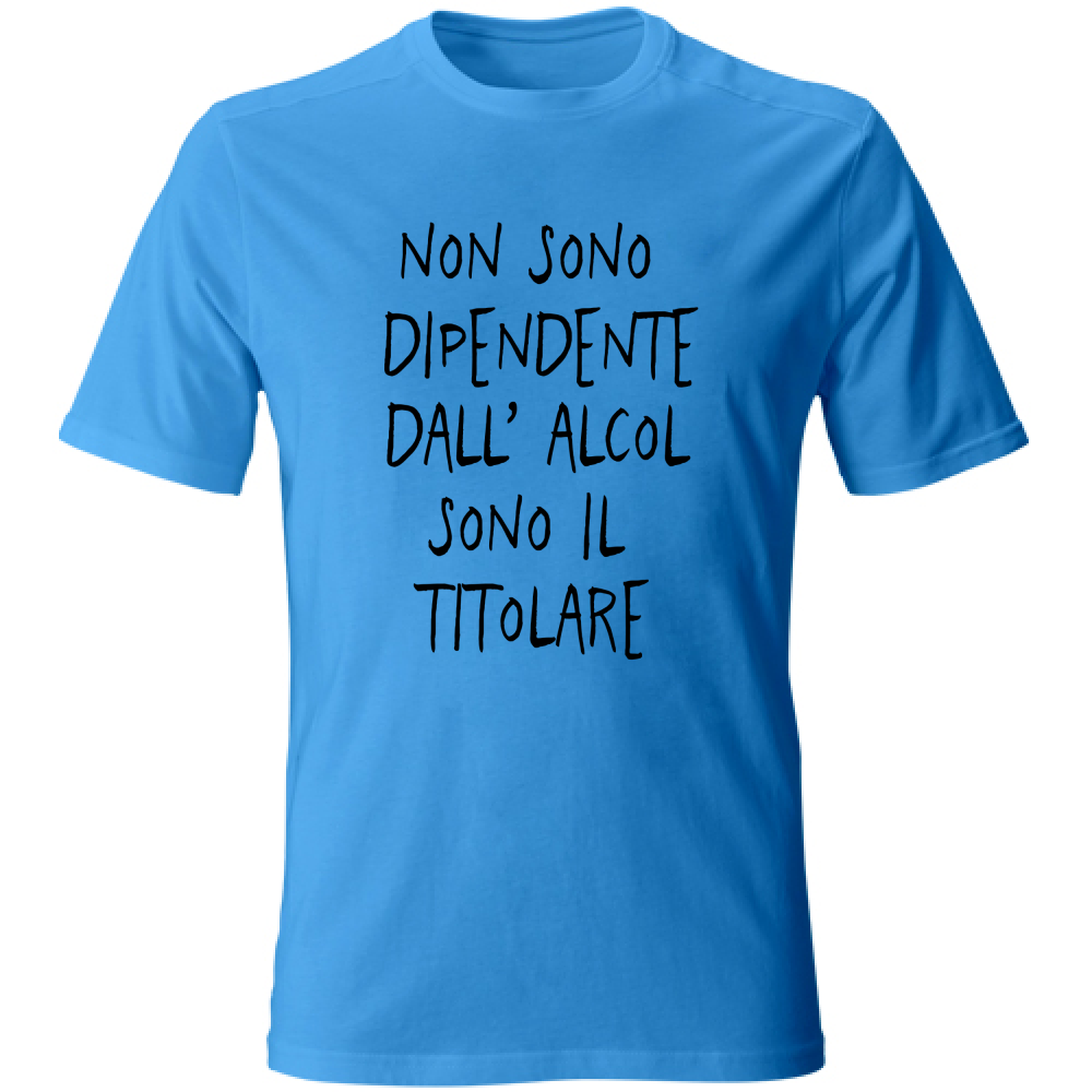 T-Shirt Unisex Il titolare - Scritte Divertenti - Chiara