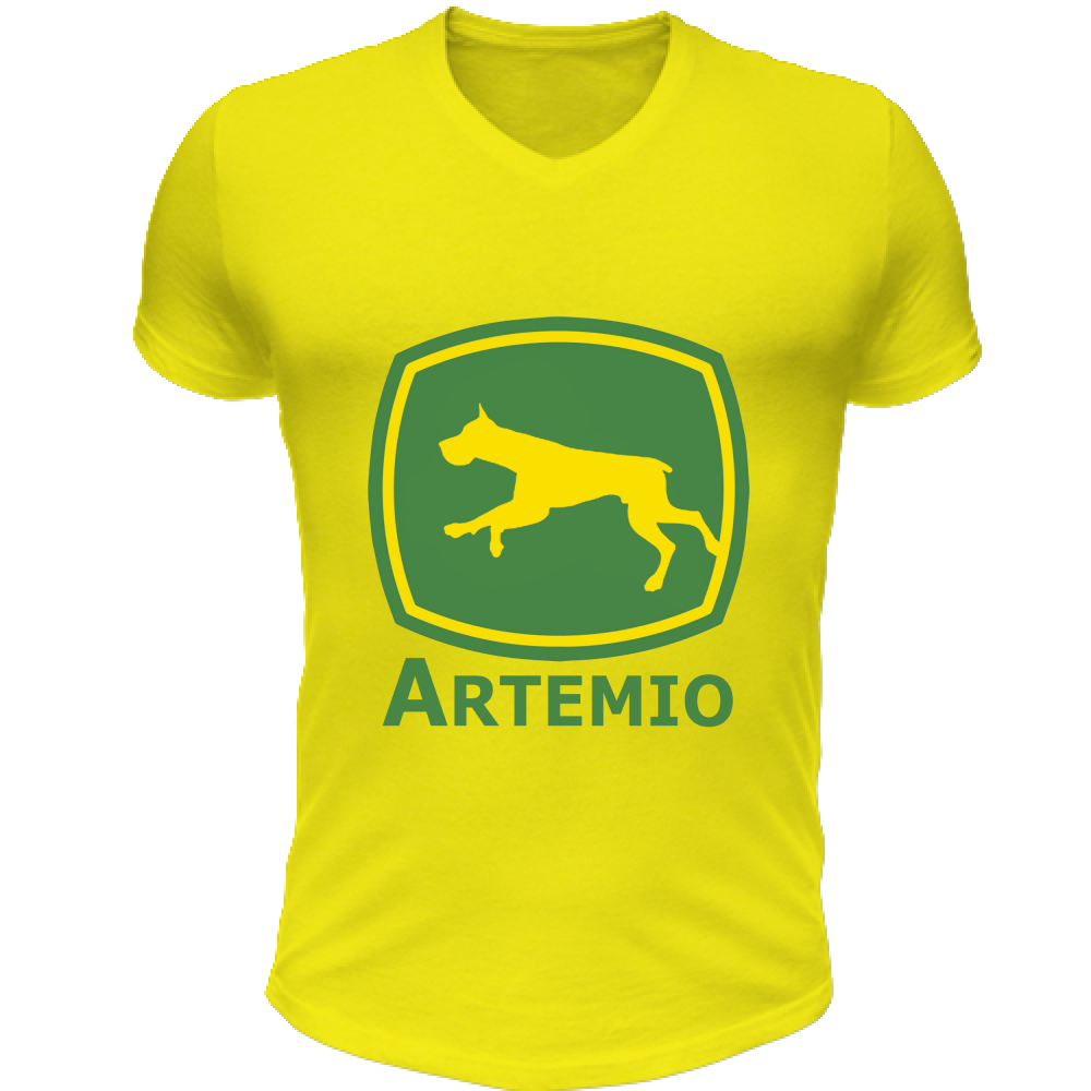 T-Shirt Unisex Scollo V Artemio Trattori