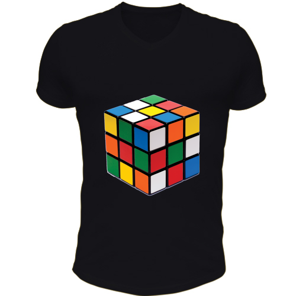 T-Shirt Unisex Scollo V Rubik t-shirt