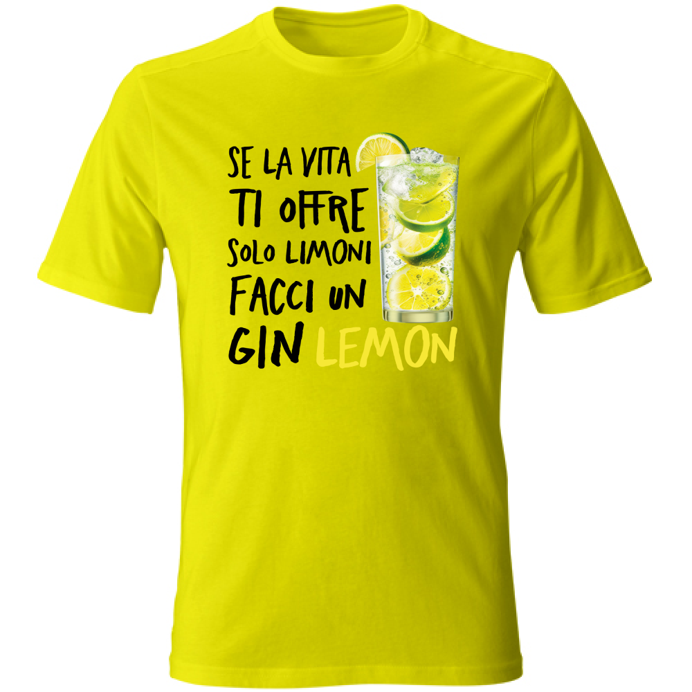 T-Shirt Unisex Limoni - Scritte Divertenti - Chiara