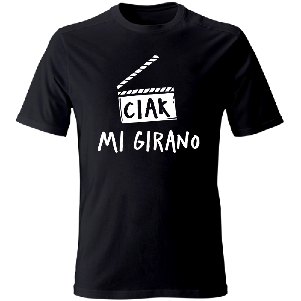 T-Shirt Unisex Ciaaak - Scritte Divertenti