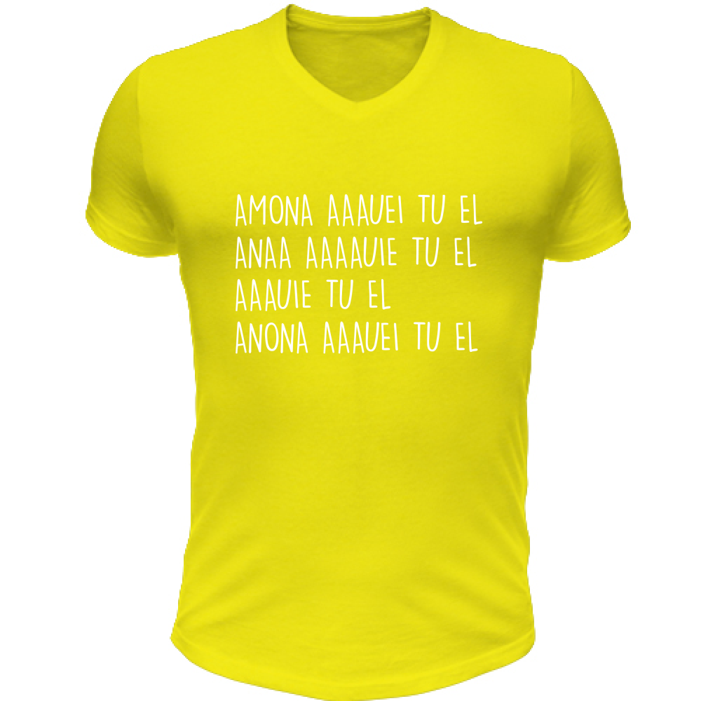 T-Shirt Unisex Scollo V Aaauei to el