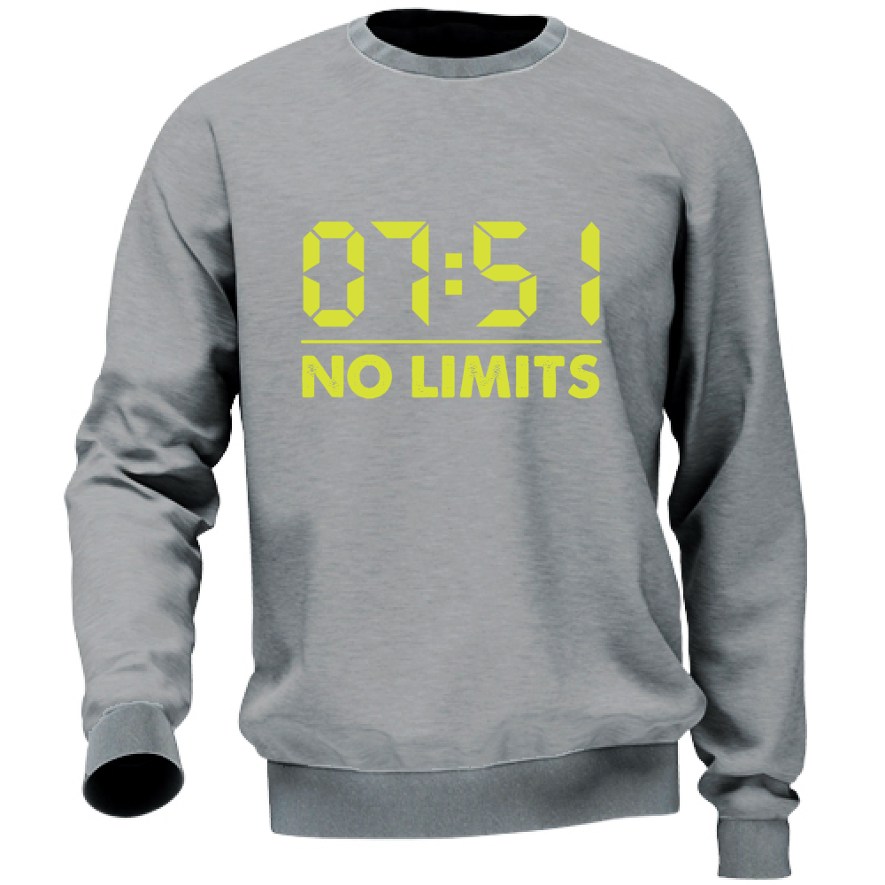 Felpa Unisex 7:51 no limits