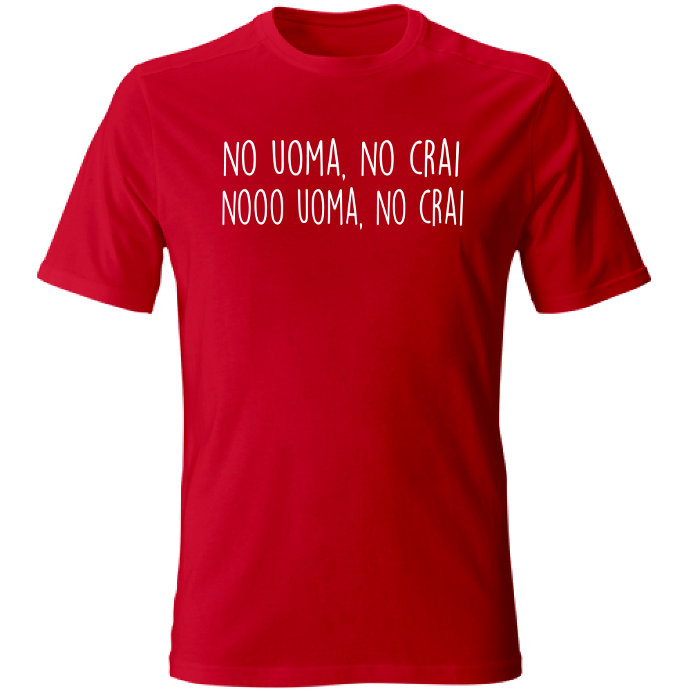 T-Shirt Unisex No uoma, no crai