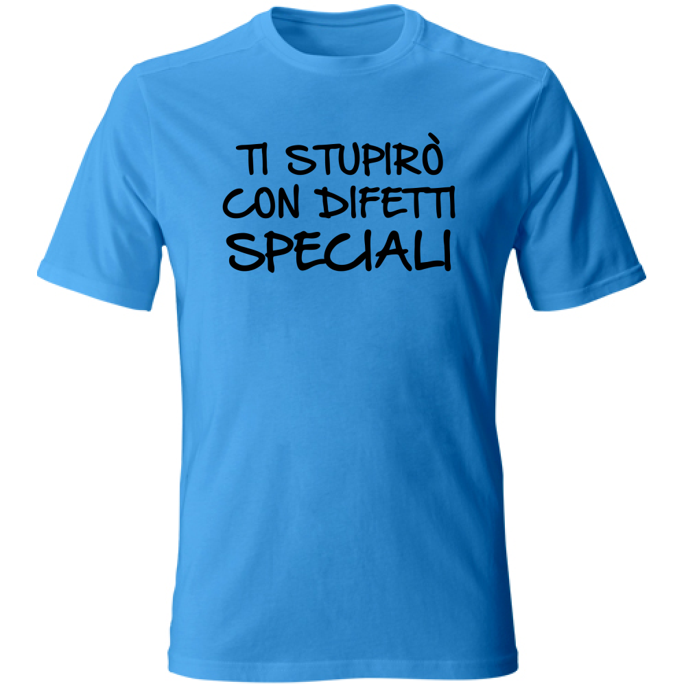 T-Shirt Unisex Ti stupirò - Scritte Divertenti - Chiara