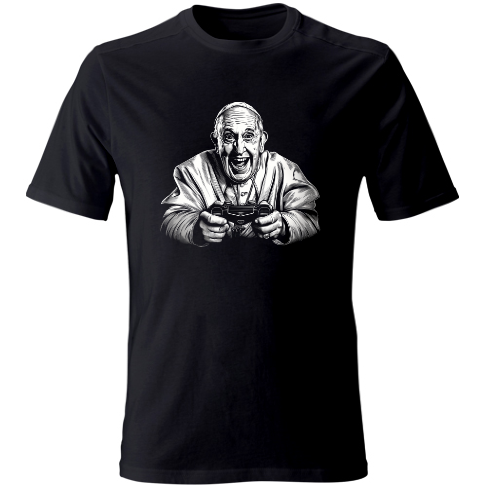 T-Shirt Unisex Large Papa Gamer