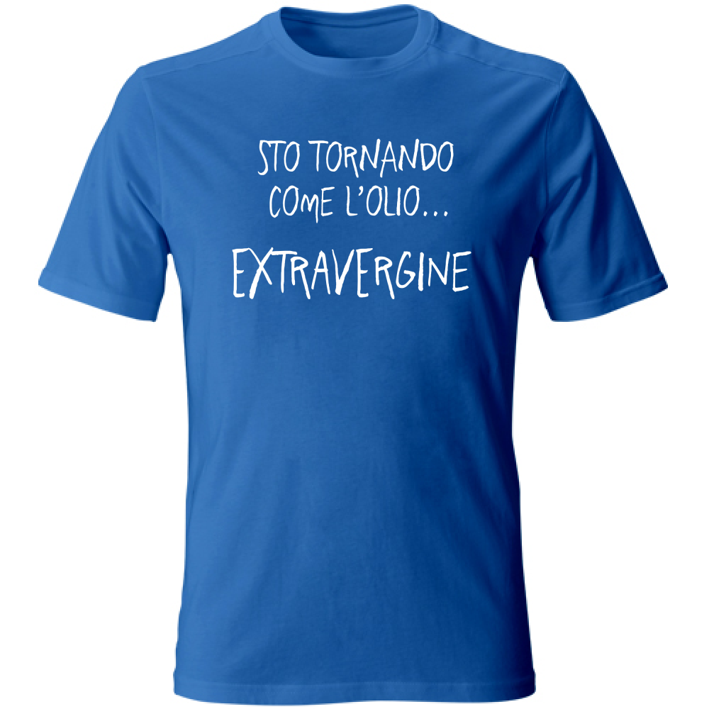 T-Shirt Unisex Extravergine - Scritte Divertenti