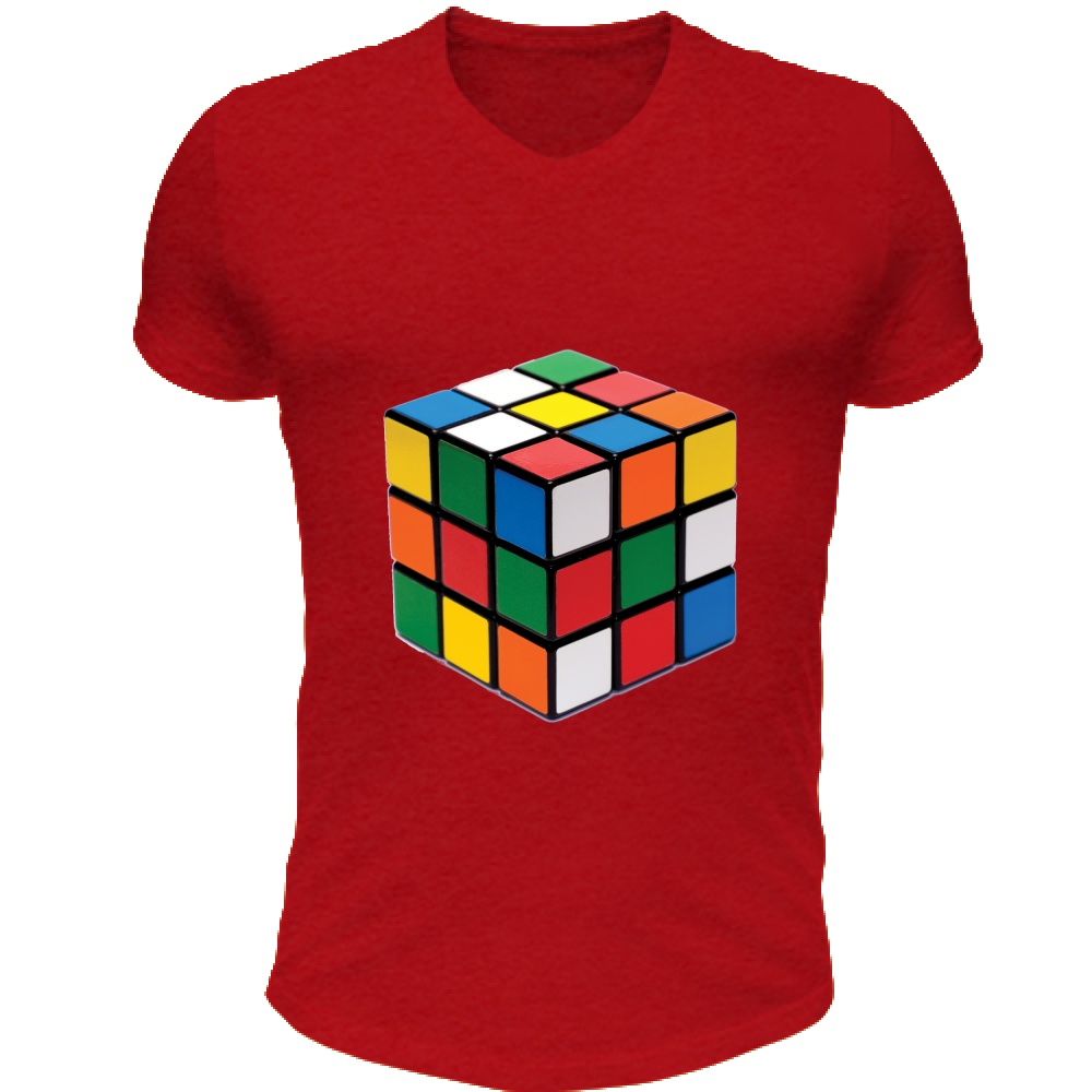 T-Shirt Unisex Scollo V Rubik t-shirt