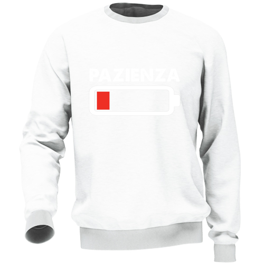 Felpa Unisex Pazienza