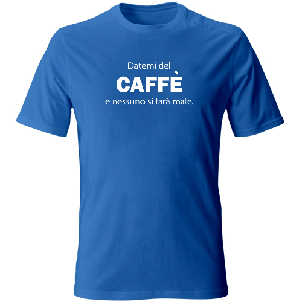 T-Shirt Unisex Large Datemi del caffè