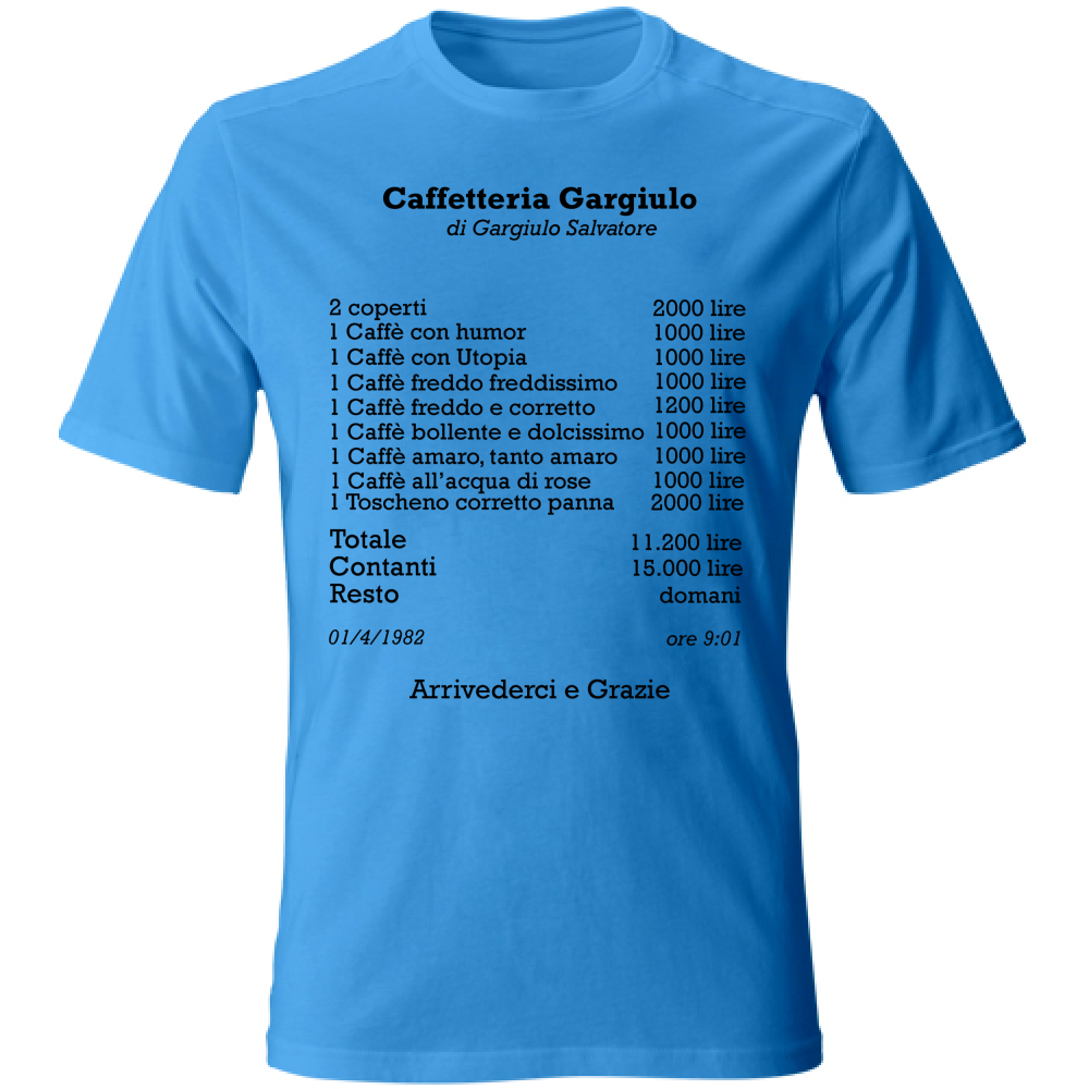 T-Shirt Unisex Caffetteria Gargiulo
