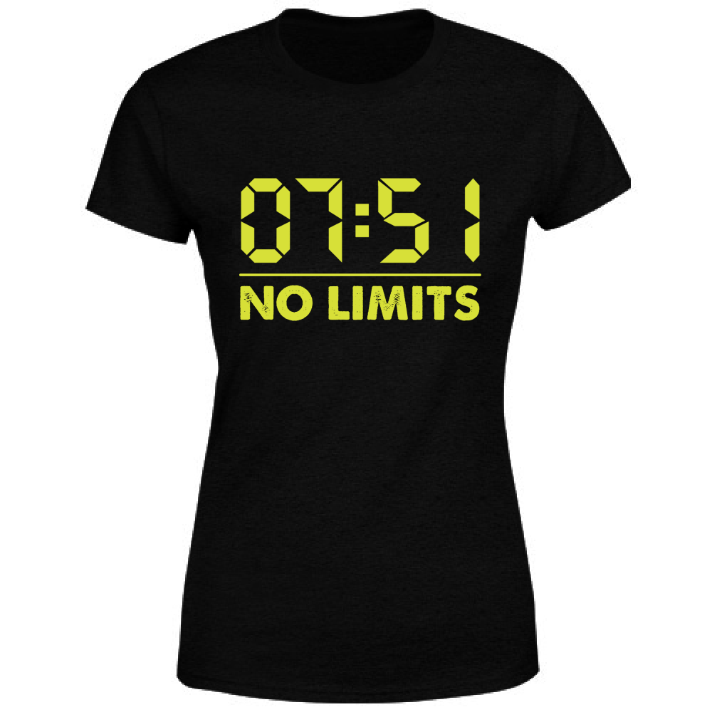 T-Shirt Donna 7:51 no limits