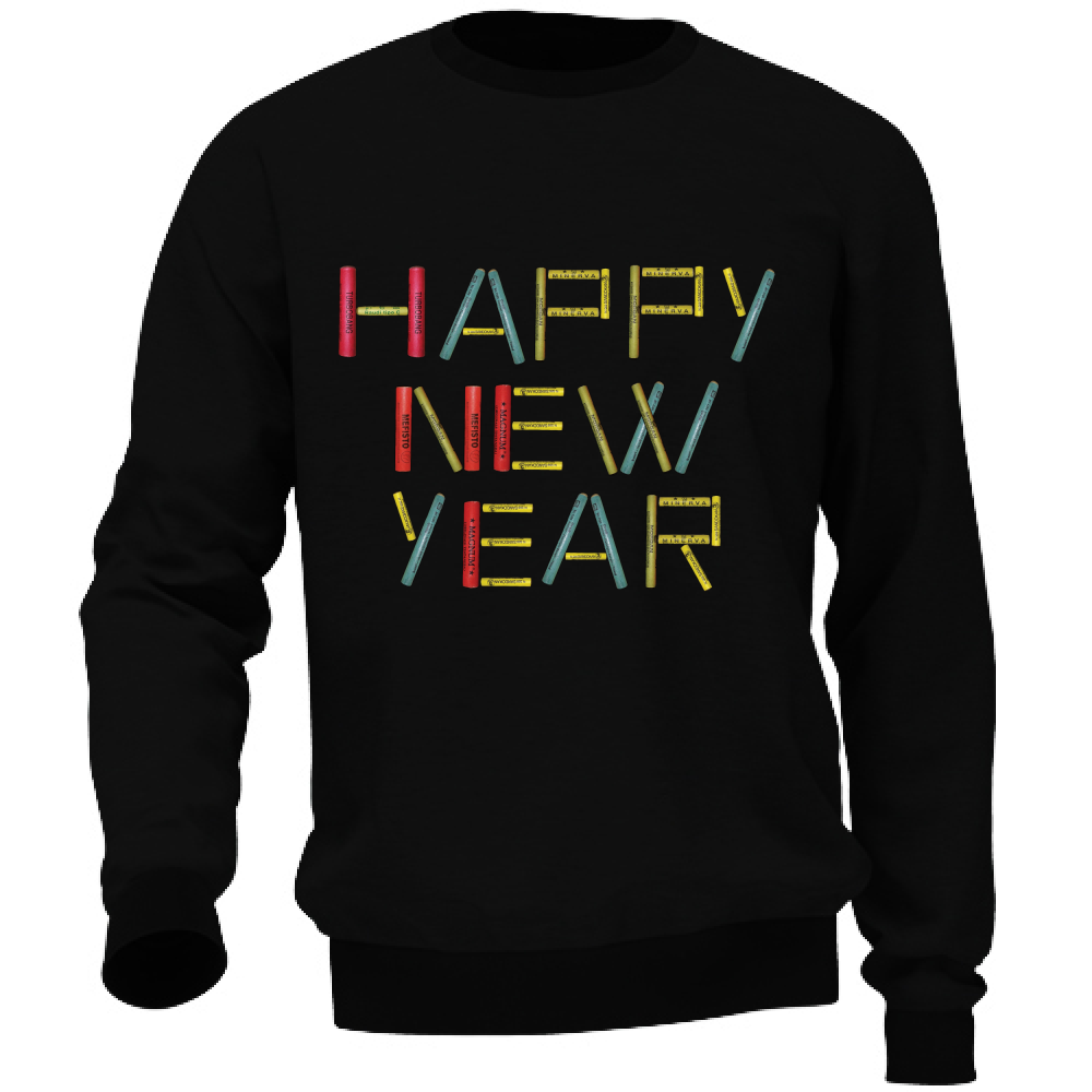 Felpa Unisex Happy New Year