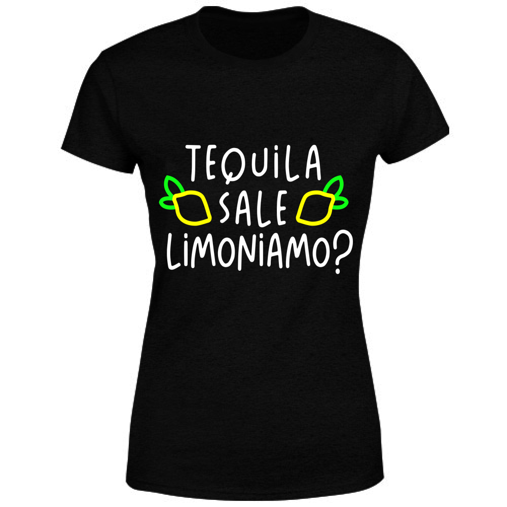 T-Shirt Donna Limoniamo - Scritte Acide