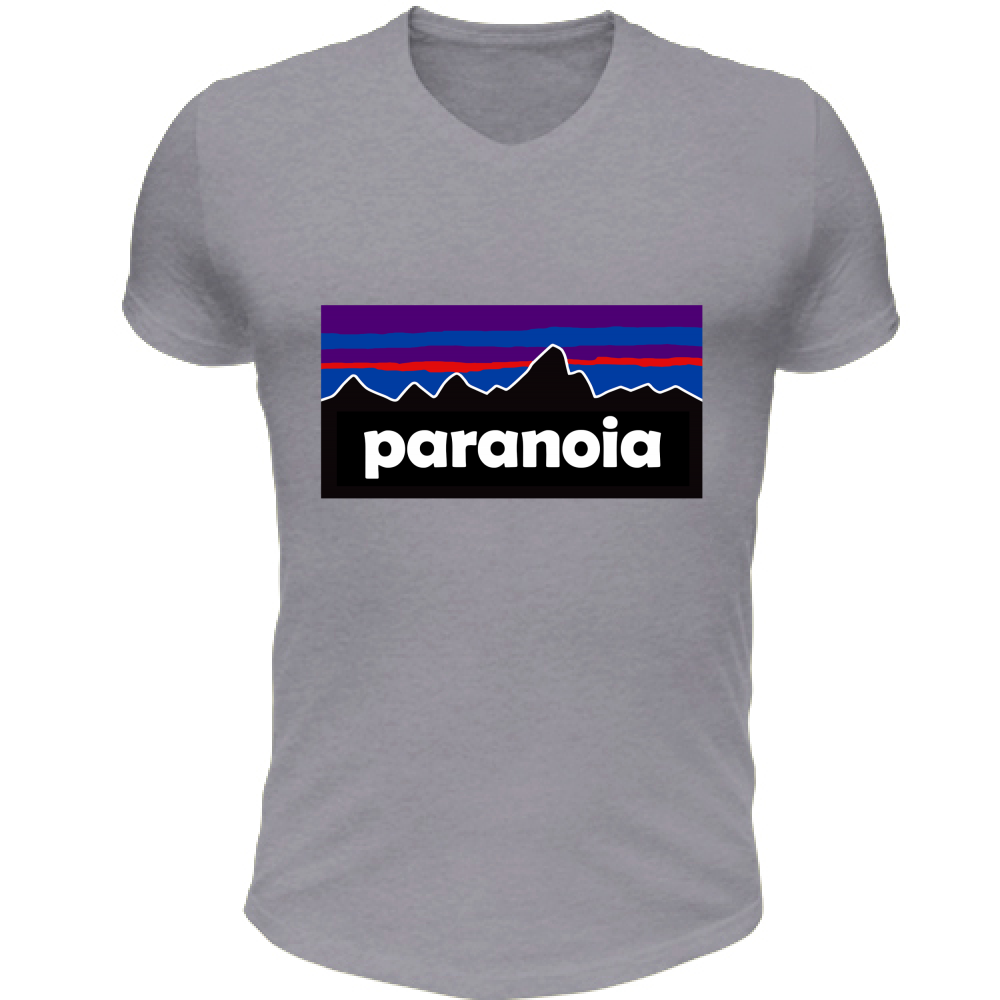 T-Shirt Unisex Scollo V Paranoia