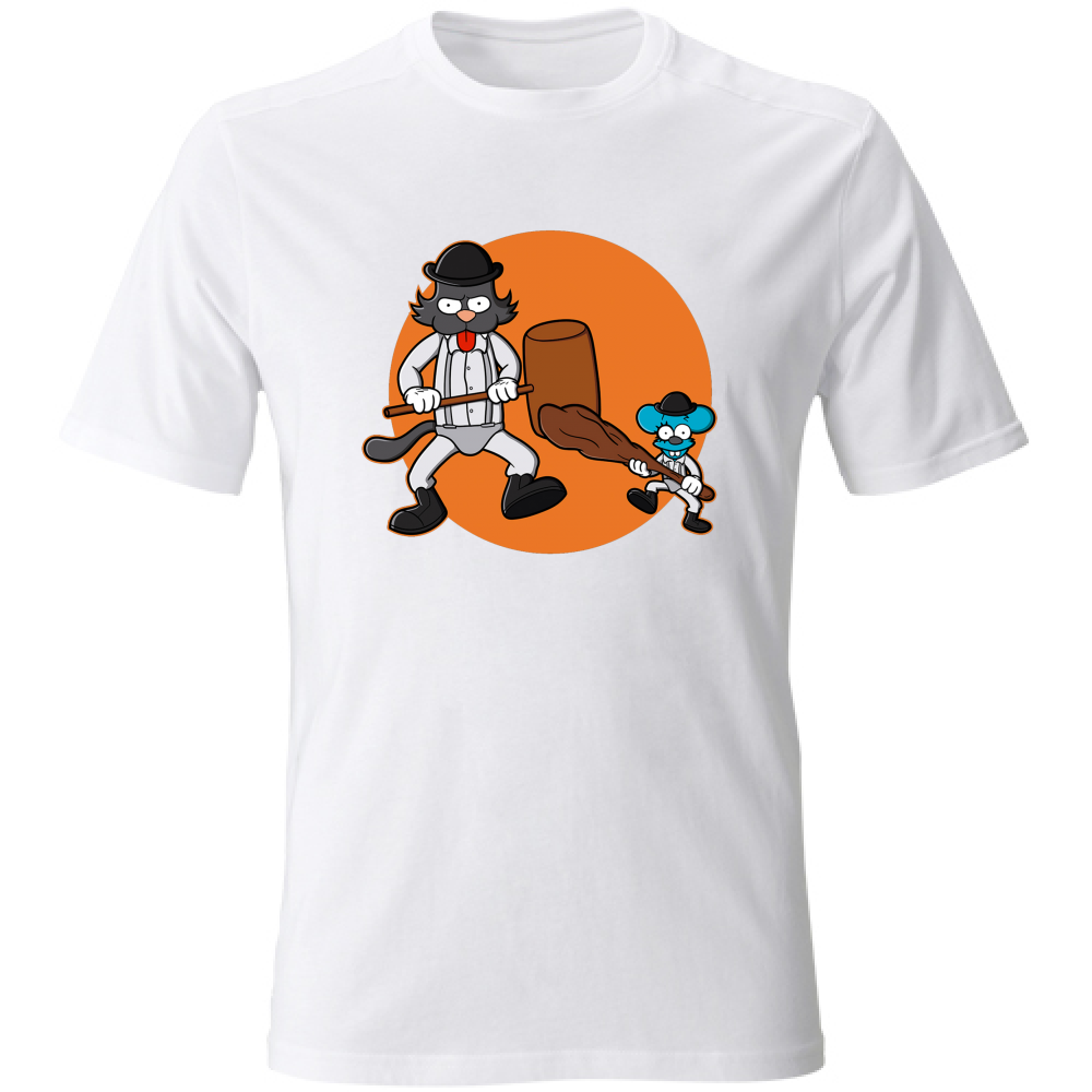 T-Shirt Unisex Large Grattachecca e Fichetto