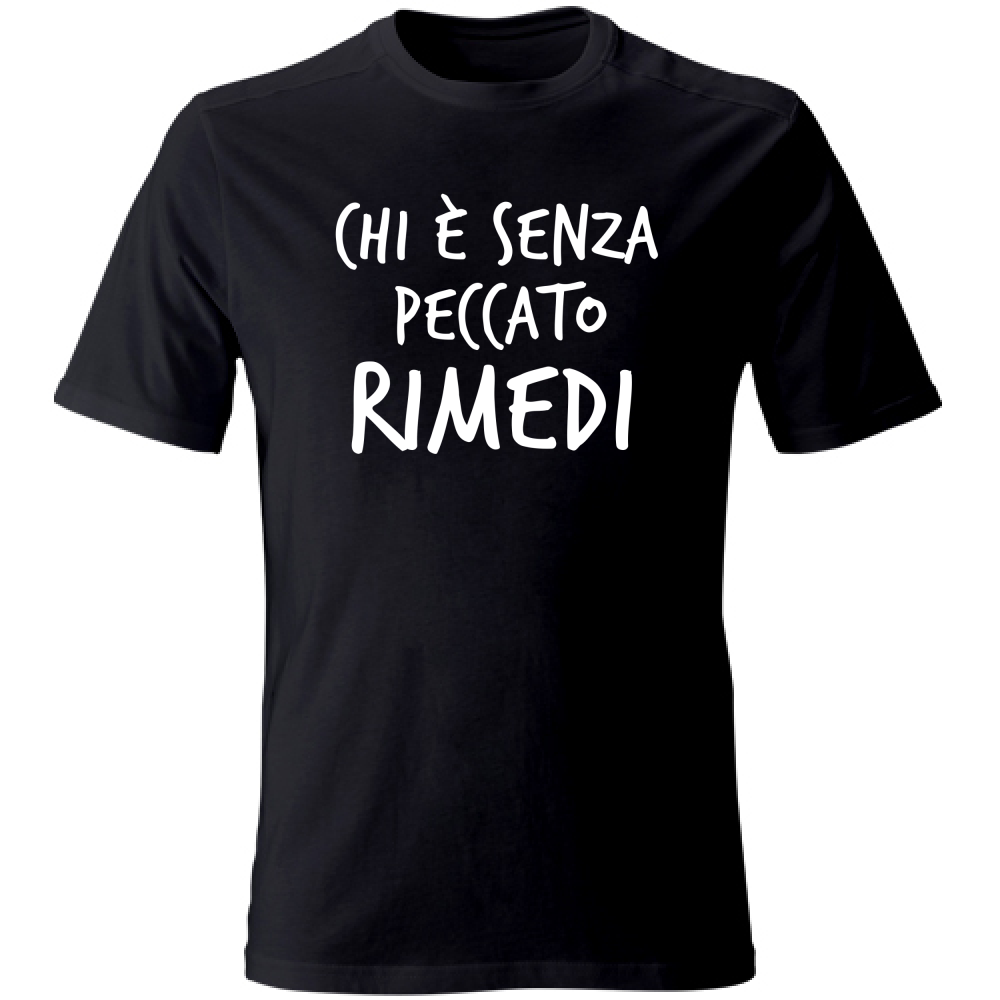 T-Shirt Unisex Peccato - Scritte Divertenti