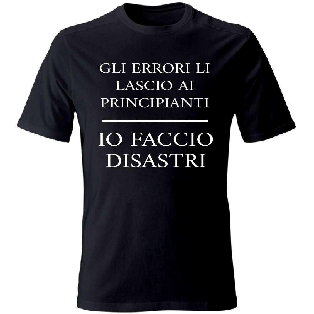 T-Shirt Unisex Errori Disastri