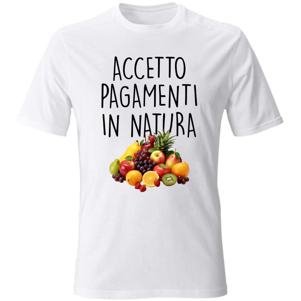 T-Shirt Unisex In natura - Scritte Divertenti - Chiara