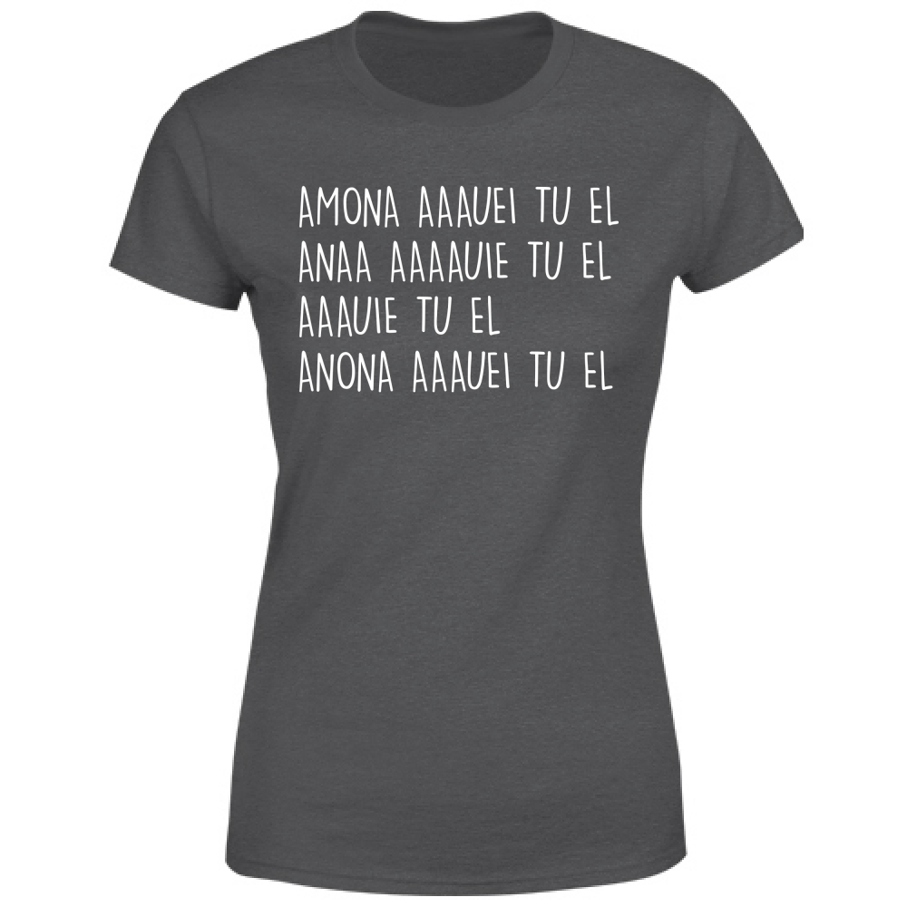 T-Shirt Donna Aaauei to el