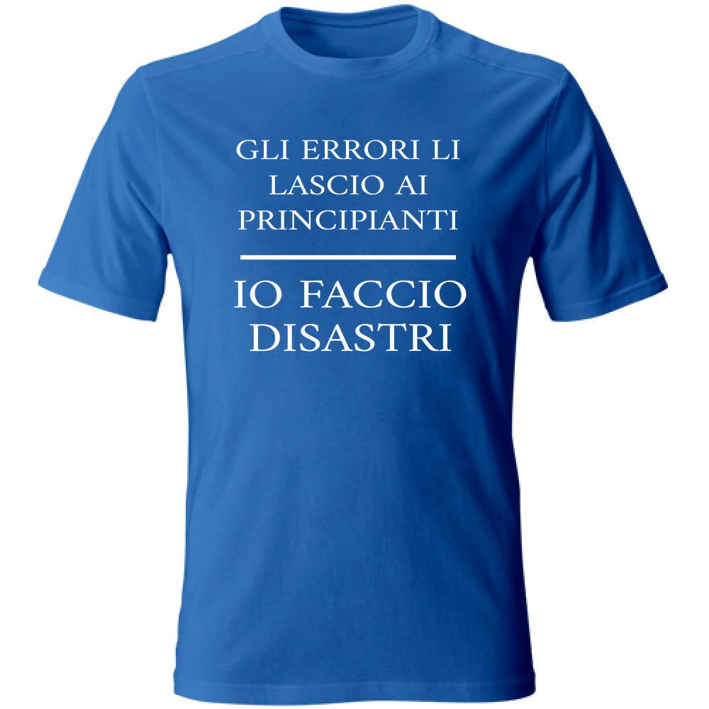 T-Shirt Unisex Large Errori Disastri