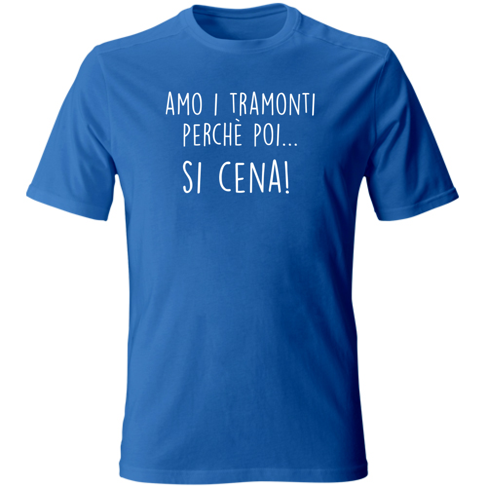 T-Shirt Unisex Large Si cena - Scritte Divertenti