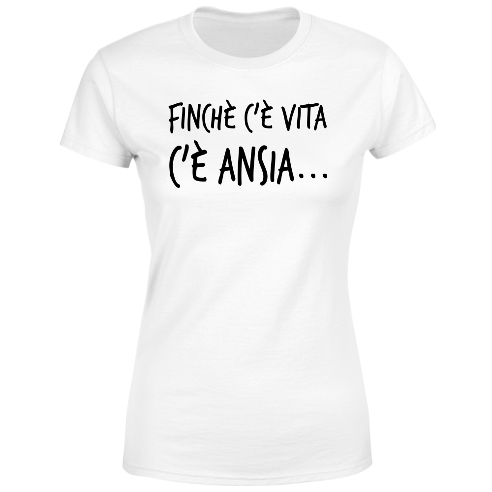 T-Shirt Donna Vita - Scritte Divertenti - Chiara