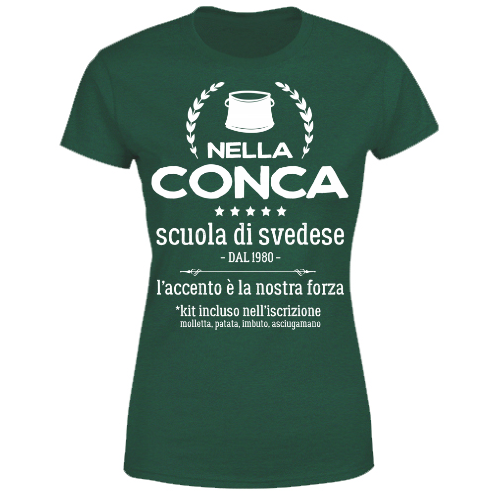 T-Shirt Donna Nella Conca