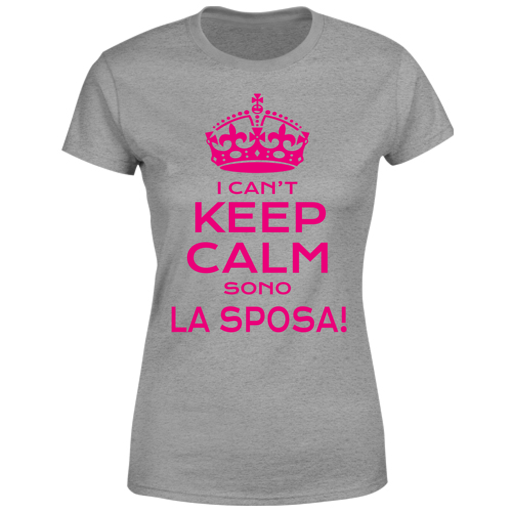 T-Shirt Donna Maglietta - Addio al Nubilato - Can't KC - chiara