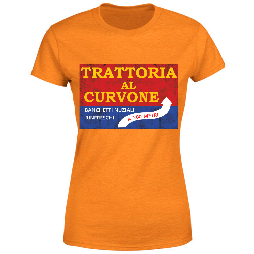 T-Shirt Donna Al Curvone