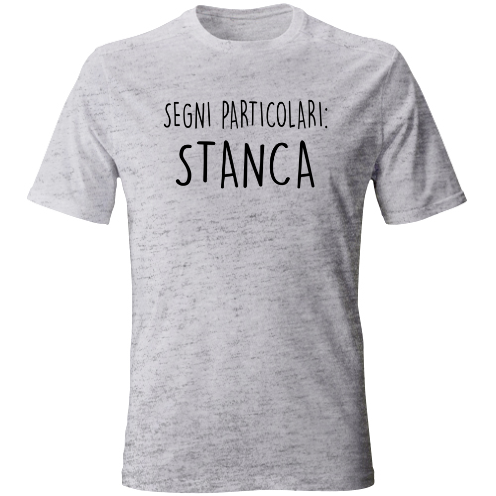 T-Shirt Unisex Segni particolari - Scritte Divertenti - Chiara