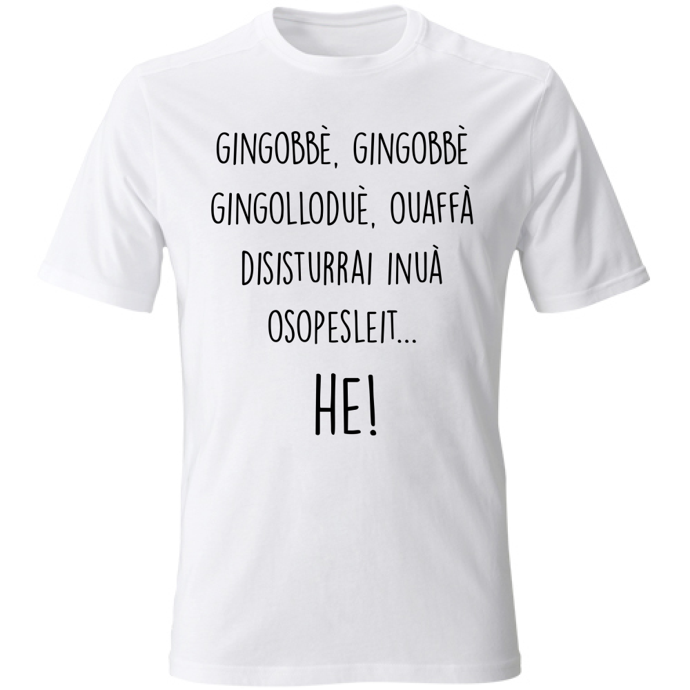 T-Shirt Unisex Gingobbè - Canzoni Storpiate - Chiara