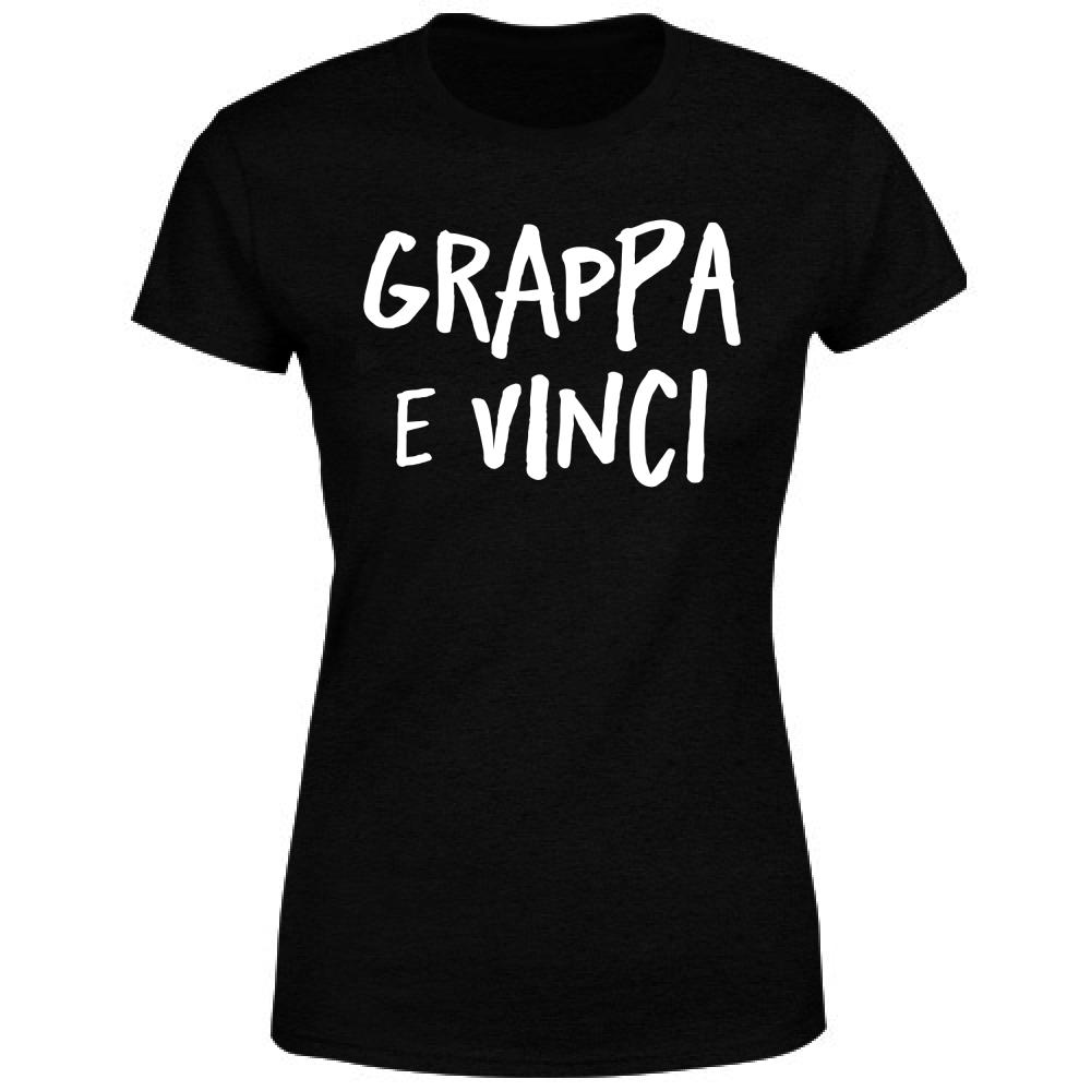 T-Shirt Donna ...e vinci - Scritte Divertenti