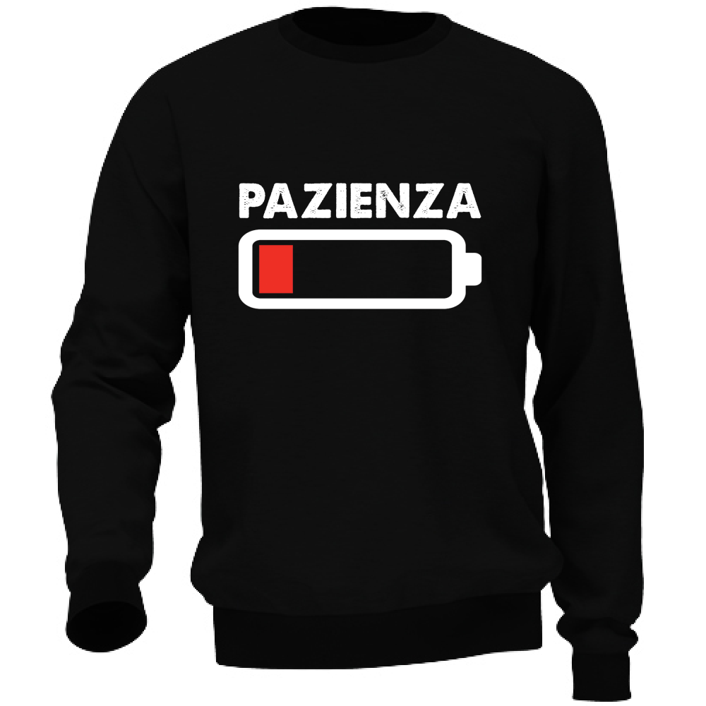 Felpa Unisex Pazienza