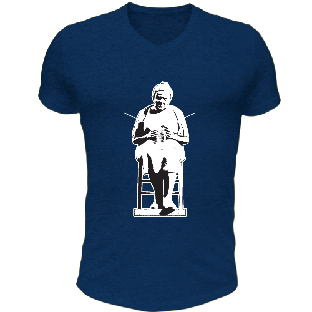 T-Shirt Unisex Scollo V La madre di Catellani