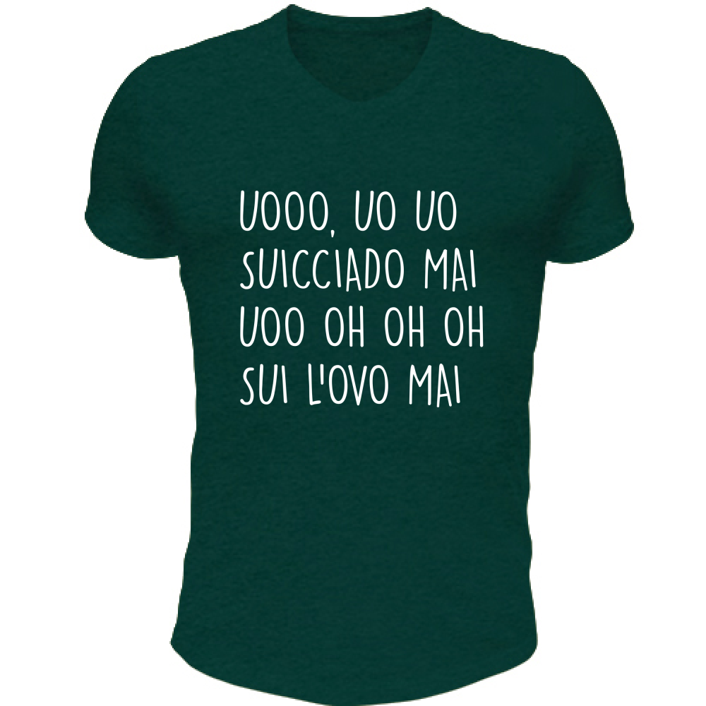 T-Shirt Unisex Scollo V Suicciado mai