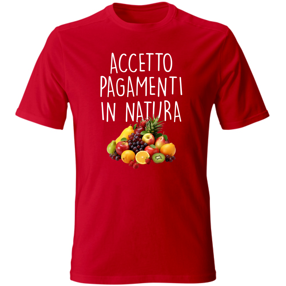 T-Shirt Unisex Large In natura - Scritte Divertenti