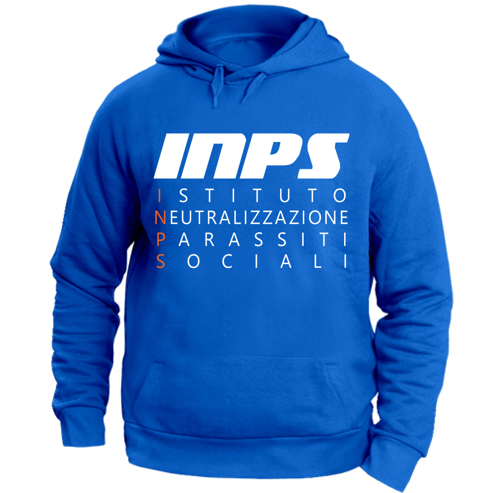 Felpa Unisex con Cappuccio I n p s