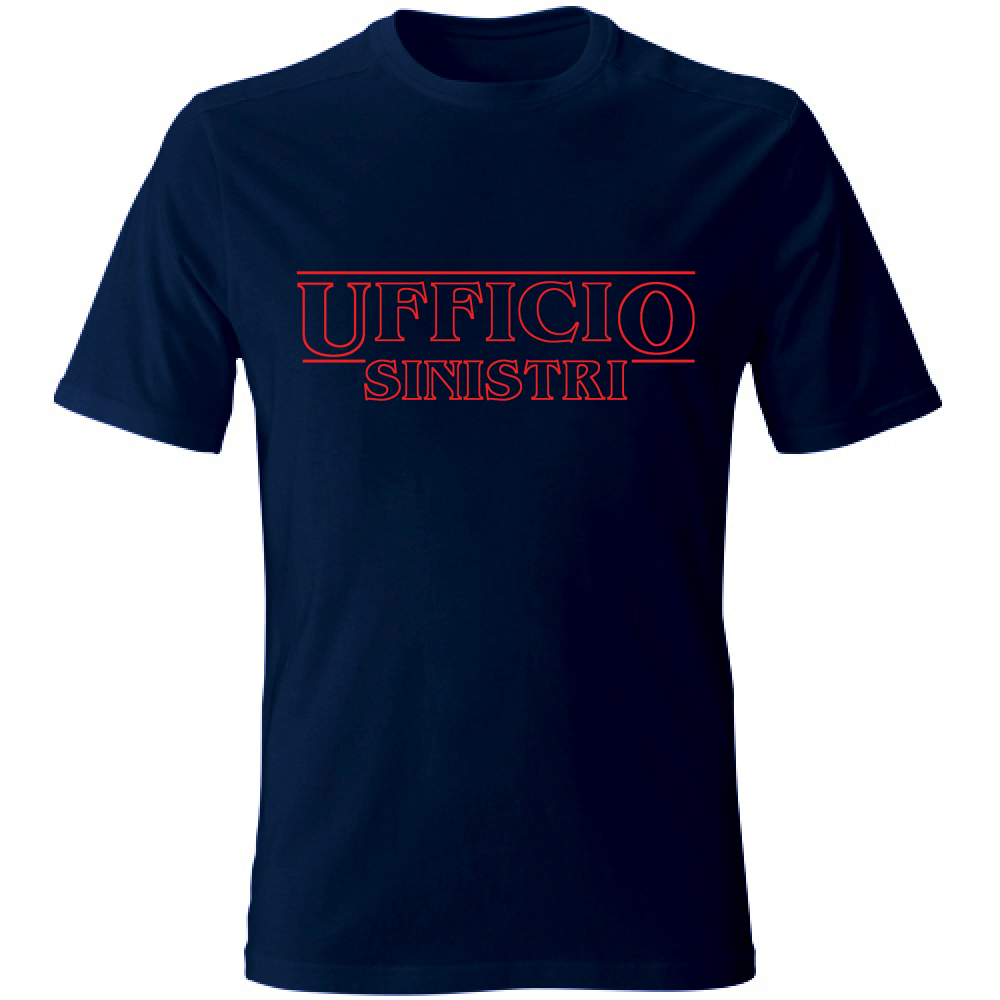 T-Shirt Unisex Strange Ufficio Sinistri