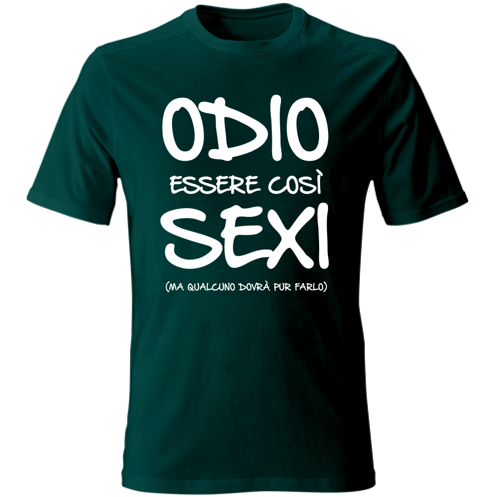 T-Shirt Unisex Essere Sexy - Scritte Divertenti