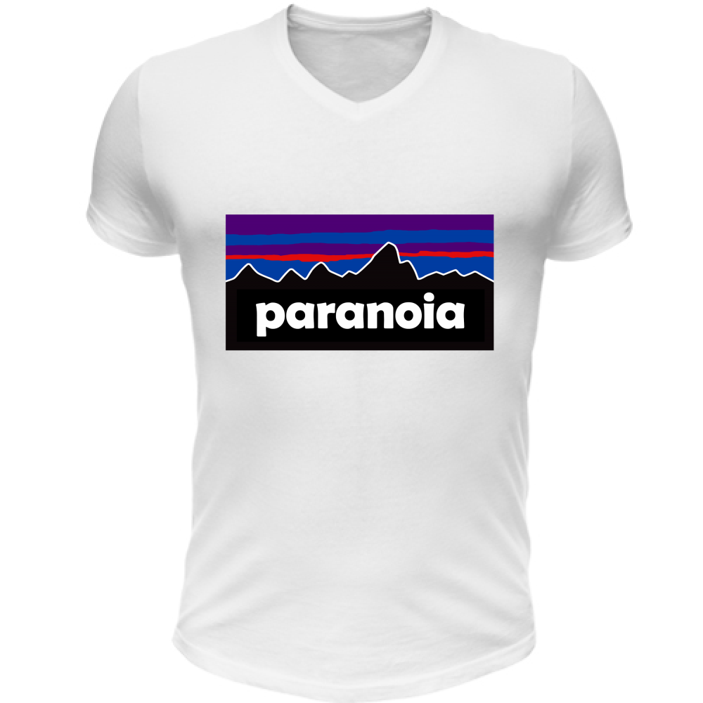 T-Shirt Unisex Scollo V Paranoia